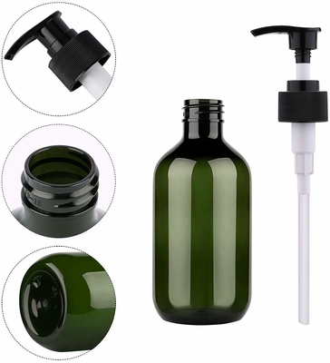 bomba plástica de Amber Plastic Shampoo Bottles With da garrafa da loção 500ml