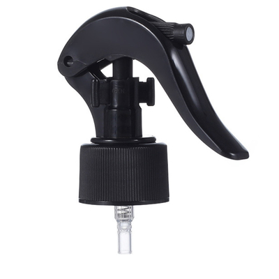 Polipropileno Mini Trigger Sprayer Normal Clip preto de 24MM