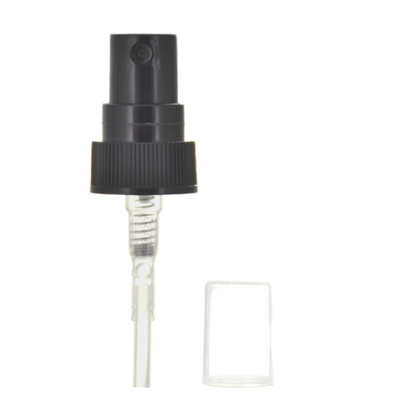 Bomba preta 18MM plástica do pulverizador do atomizador de 24MM com ODM do tubo