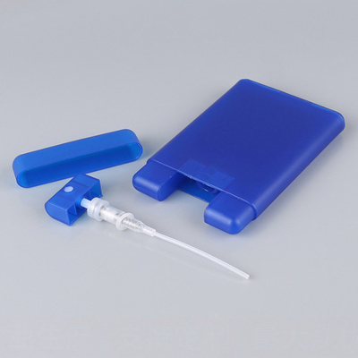 pulverizador plástico do cartão de crédito de 20Ml 30ML para o azul cor-de-rosa preto branco do perfume