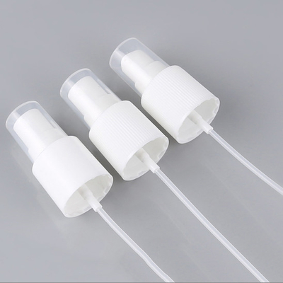 Personalize o branco fino do pulverizador do disparador da névoa do comprimento 24mm do tubo
