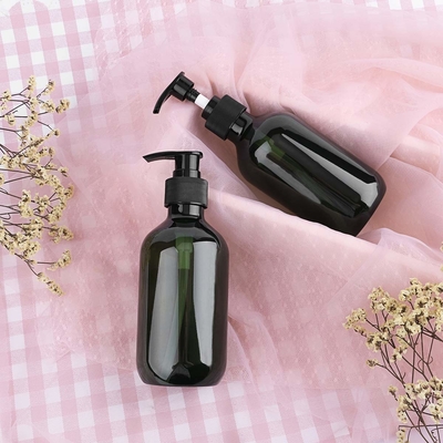 bomba plástica de Amber Plastic Shampoo Bottles With da garrafa da loção 500ml