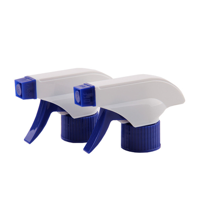 O ODM branco azul do disparador do pulverizador de 28mm pulveriza as cabeças do disparador da garrafa