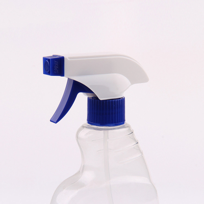 O ODM branco azul do disparador do pulverizador de 28mm pulveriza as cabeças do disparador da garrafa