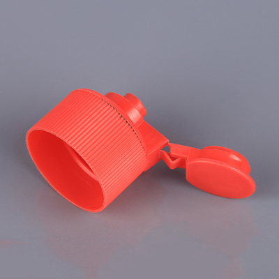 preto vermelho 28mm plástico de 24mm Flip Top Caps For Bottles