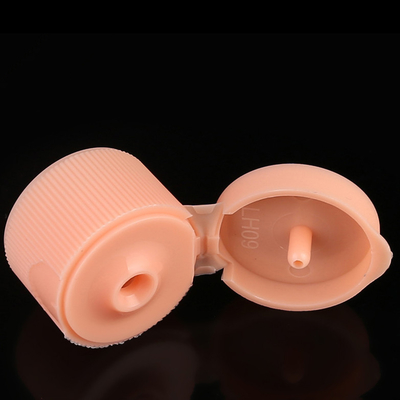 Fechamentos livres da parte superior do ODM BPA 20mm Flip Top Caps Pink Disc