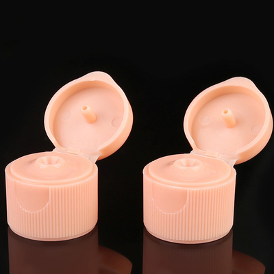 Fechamentos livres da parte superior do ODM BPA 20mm Flip Top Caps Pink Disc