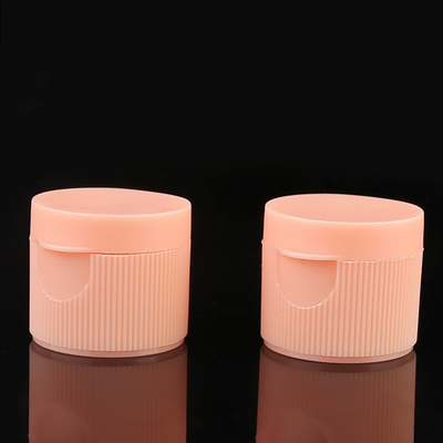 Fechamentos livres da parte superior do ODM BPA 20mm Flip Top Caps Pink Disc
