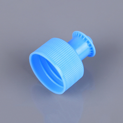 Tampão push pull cosmético do azul 28mm dos tampões de garrafa do ANIMAL DE ESTIMAÇÃO nenhum escapamento