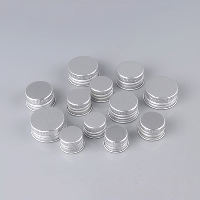 os tampões de garrafa 24mm cosméticos de 18mm 20mm derramam não a tampa de alumínio da garrafa