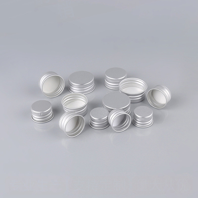 os tampões de garrafa 24mm cosméticos de 18mm 20mm derramam não a tampa de alumínio da garrafa