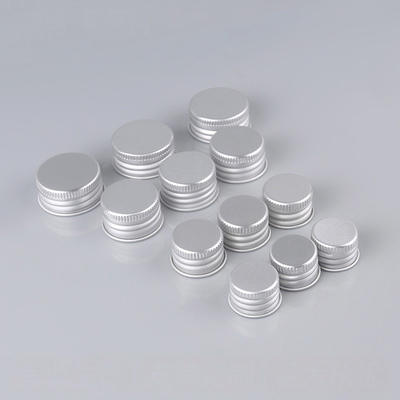os tampões de garrafa 24mm cosméticos de 18mm 20mm derramam não a tampa de alumínio da garrafa
