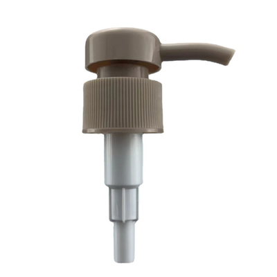 Bomba da garrafa do pulverizador dos PP 24MM da bomba do distribuidor da loção de Brown