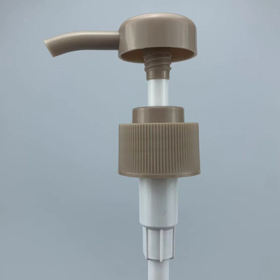 Bomba da garrafa do pulverizador dos PP 24MM da bomba do distribuidor da loção de Brown