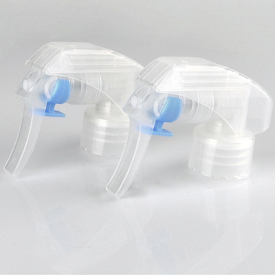 Produto químico transparente de 24MM resistente 	Pulverizador plástico do disparador para a garrafa plástica