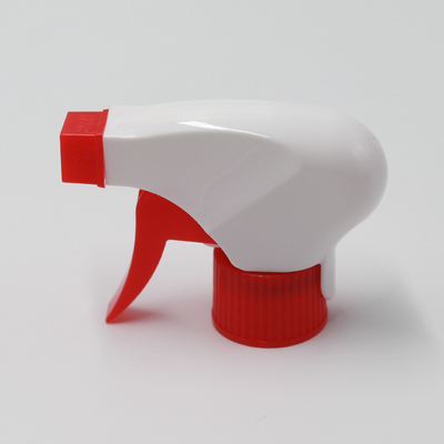 Disparador vermelho do pulverizador do polipropileno 28mm para garrafas plásticas