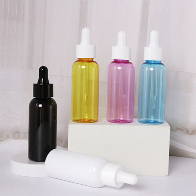 Garrafa de óleo essencial plástica do ANIMAL DE ESTIMAÇÃO 100ml dos PP com conta-gotas