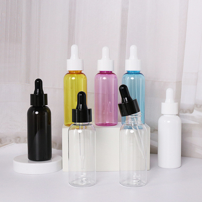 Garrafa de óleo essencial plástica do ANIMAL DE ESTIMAÇÃO 100ml dos PP com conta-gotas
