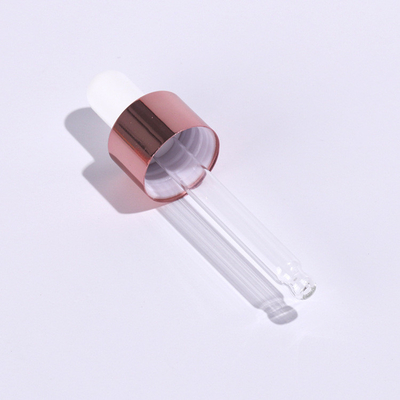 Rose Gold Frosted Eye Dropper engarrafa 3ml 5ml 10ml 15ml