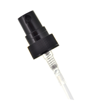 Bomba preta 18MM plástica do pulverizador do atomizador de 24MM com ODM do tubo