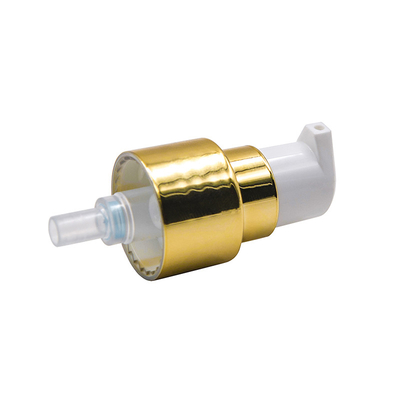 Bomba cosmética do distribuidor do ouro da bomba de mão 20mm/410 do polipropileno