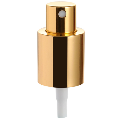 pulverizador alto da névoa do alumínio do ouro de 24mm para a garrafa plástica