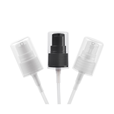 Garrafas plásticas vazias da loção 10ML com rosa azul transparente do verde da bomba