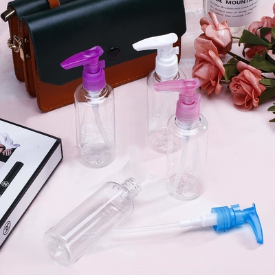 Garrafa plástica transparente 50ml da loção do ANIMAL DE ESTIMAÇÃO de LinDeer para o líquido