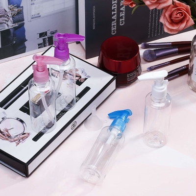 Garrafa plástica transparente 50ml da loção do ANIMAL DE ESTIMAÇÃO de LinDeer para o líquido